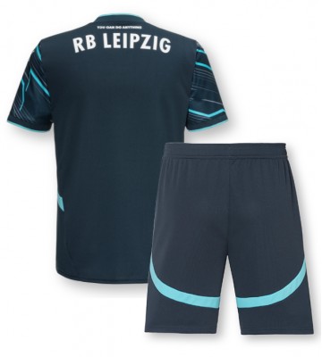 RB Leipzig Tredjetrøje Børn 2024-25 Kortærmet (+ Korte bukser)